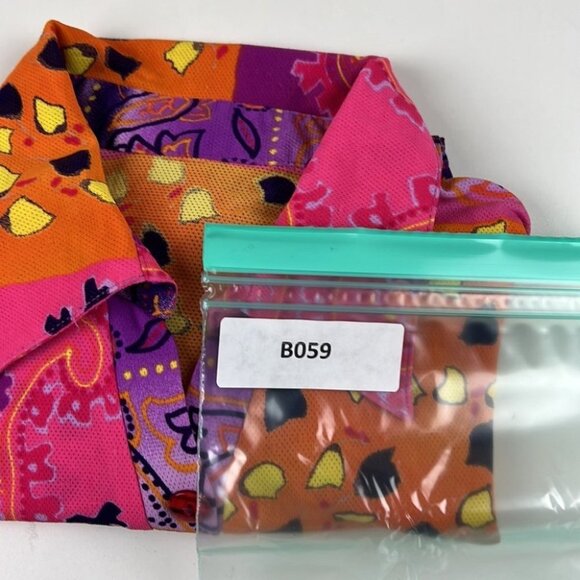 jw Printed Short Sleeved Graphic Collared Button Up Shirt - Picture 10 of 10